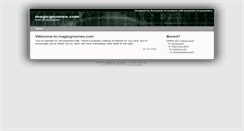 Desktop Screenshot of magicgnomes.com